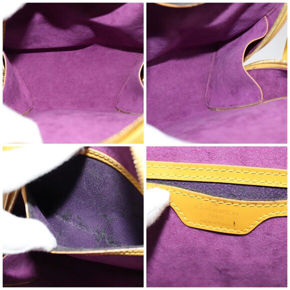 LOUIS VUITTON Epi Mabillon Backpack Yellow M52239 LV Auth ep7969 - Picture 15 of 16